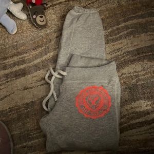 American eagle grey sweat pants size XS